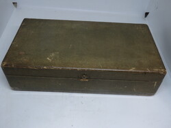 Ezüst art deco keresztelő készlet/ gyermek evőkészlet