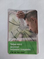 Üvegezés Békéscsaba kártyanaptár 2023