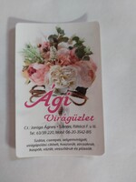 Ági virágüzlet - Janiga Ágnes Szentes kártyanaptár 2023