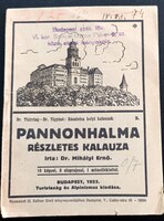 Mihályi Ernő: Pannonhalma részletes kalauza. 1923.