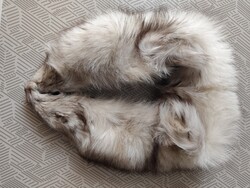 Róka szőrmegallér