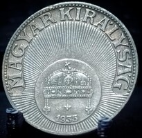 Magyarország 10 fillér, 1935 B15A3