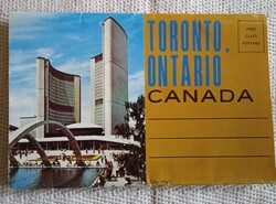 Vintage Toronto Ontario Postcard set with 12 pictures