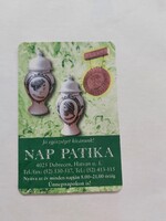 NAP PATIKA Debrecen kártyanaptár 2023