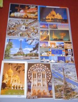 A collection of mint condition post cards from Paris
