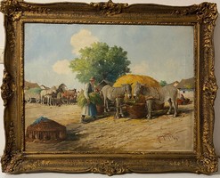 Gutaházy Németh Gyula: Vásár