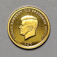 Libériai Köztársaság 25 Dollár 999