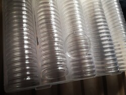 New coin capsule in pieces