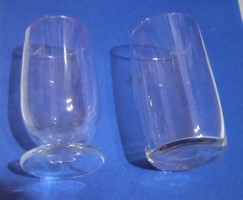KLM Airlines and Luftansa Airlines Wine glass 2 pieces