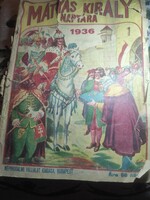 Mátyás király naptára 1936 – képes szökőévi naptár, Népirodalmi Vállalat