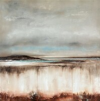 Szalai Krisztián: Badacsonyörs. 90x90cm Oil on Canvas