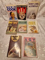 8 db Robin Cook orvosi krimi könyv együtt