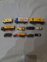 11.db Wiking autó modellek H0 méretarányú terep asztalakhoz,jó állapotban értéke töredékéért.