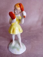 2512/38 Bodrogkeresztúri kerámia fésülködő lány