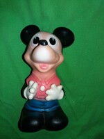 Antik eredeti körpecsétes DISNEY Miki Mouse , Miki egér figura pazar állapotba 17 cm a képek szerint