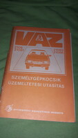LADA SAMARA VAZ 2108-21083-21081-21086 CCCP SZOVJET AUTÓK üzemeltetési gépkönyve képek szerint