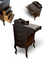 Antik Victorian stílusú "Davenport" Írószekrény szekreter