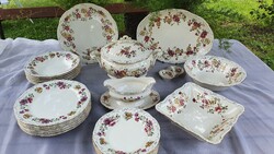 Zsolnay pillangós étkészlet