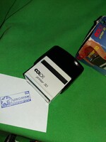 Retro eredeti COLOP automata bélyegző céges gumistemplivel EURORISK ALKUSZ KFT képek szerint