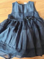Size 92, Dark Blue Girl's Dress