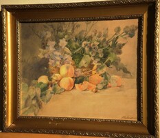 (K) Gerhardt Alajos (1837-1889) - Csendélet