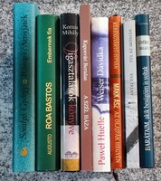 8 kötet kortárs regény: Kornis Mihály, Somlyó György, Augusto Roa Bastos, Antal Éva, Györe Gábor,