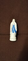 Régi porcelán Lourdesi Szűz Mária szobor.