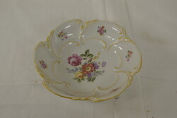 Jlmenau Graf von Henneberg porcelán asztalközép, kínáló tál A259
