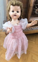 Különleges ritka Ideal Doll sétàló baba nem porcelán kaucsuk jelleg szép àllapotban mozgószemű huncu