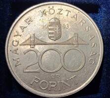 Pénzérme Magyar 200 Ft MNB 1993