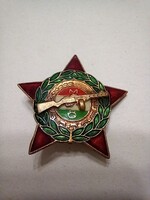 Munkásőr kitűző/jelvény