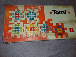 Régi TOMI - képkirakó / amőba társasjáték TRIÁL jó állapotban a képek szerint
