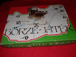 Retro MAGYAR BÖRZE ( Monopoly jellegű) társasjáték HIÁNYTALAN állapot a képek szerint