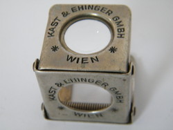 Antik összecsukhatós mini nagyító (Kunst & Ehinger)