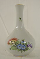 Herendi porcelán váza vegyes virág mintával A259