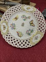 HERENDI VIKTÓRIA MINTÁS ÁTTÖRT FALI TÁNYÉR