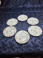 Herendi Milles Fleurs desszertes tányér