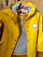 110/116-os bélelt átmeneti kabát,esőkabát