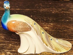 Drasche retro fácán figura – 12,5 x 10 cm, kézzel festett, hibátlan gyűjtői állapot