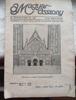 Magyar Asszony X. ÉVFOLYAM 10.sz. 1930 OKTÓBER