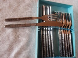 Jelzett Orosz evőeszköz készlet