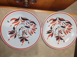 Holloházi fali tányér