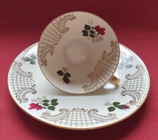 Seltmann Weiden Bavaria K német porcelán kávés teás reggeliző szett csésze tányér kistányér