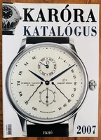 ÓRA KATALÓGUS 2007. ÉV