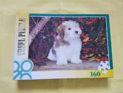 Puzzle 160 darabos kutyusos