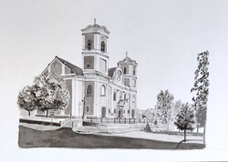 Dunakeszi, Szent Mihály templom tus festmény