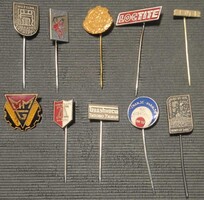 Retro Külföldi Jelvények 10 db !!! (18.6)