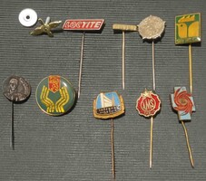 Retro Külföldi Jelvények 10 db !!! (18.3)