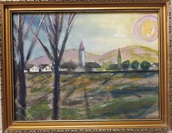 Szignózott (Ziffer Sándor aláírással) festmény