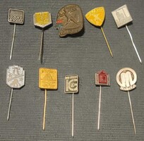 Retro Külföldi Jelvények 10 db !!! (18.9)